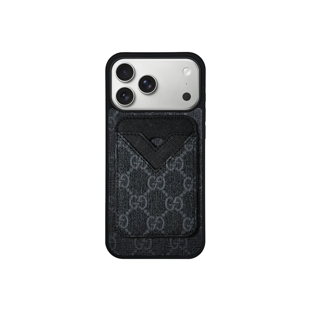 SET MAGSAFE CARDHOLDER GG CLASSIC BLACK