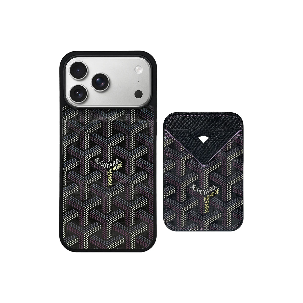SET MAGSAFE CARDHOLDER GYD BLACK