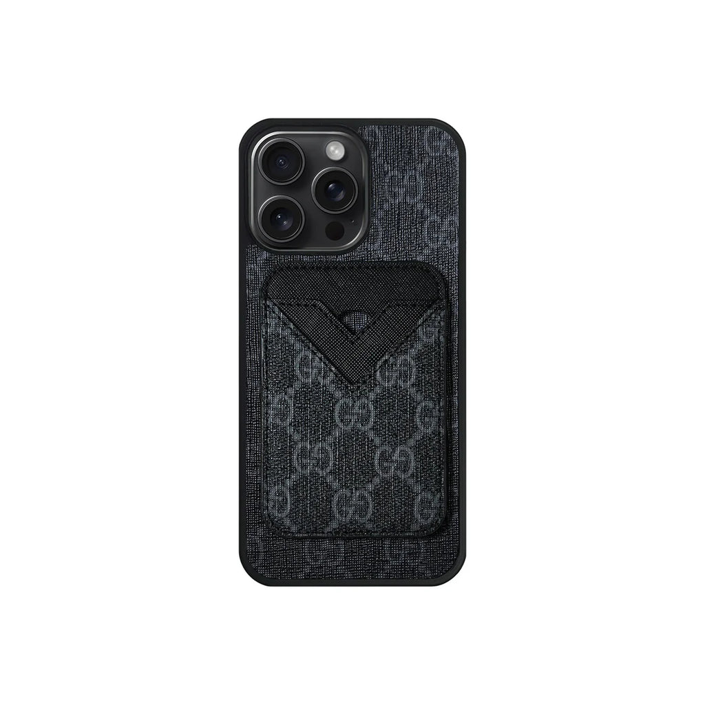 SET MAGSAFE CARDHOLDER GG CLASSIC BLACK