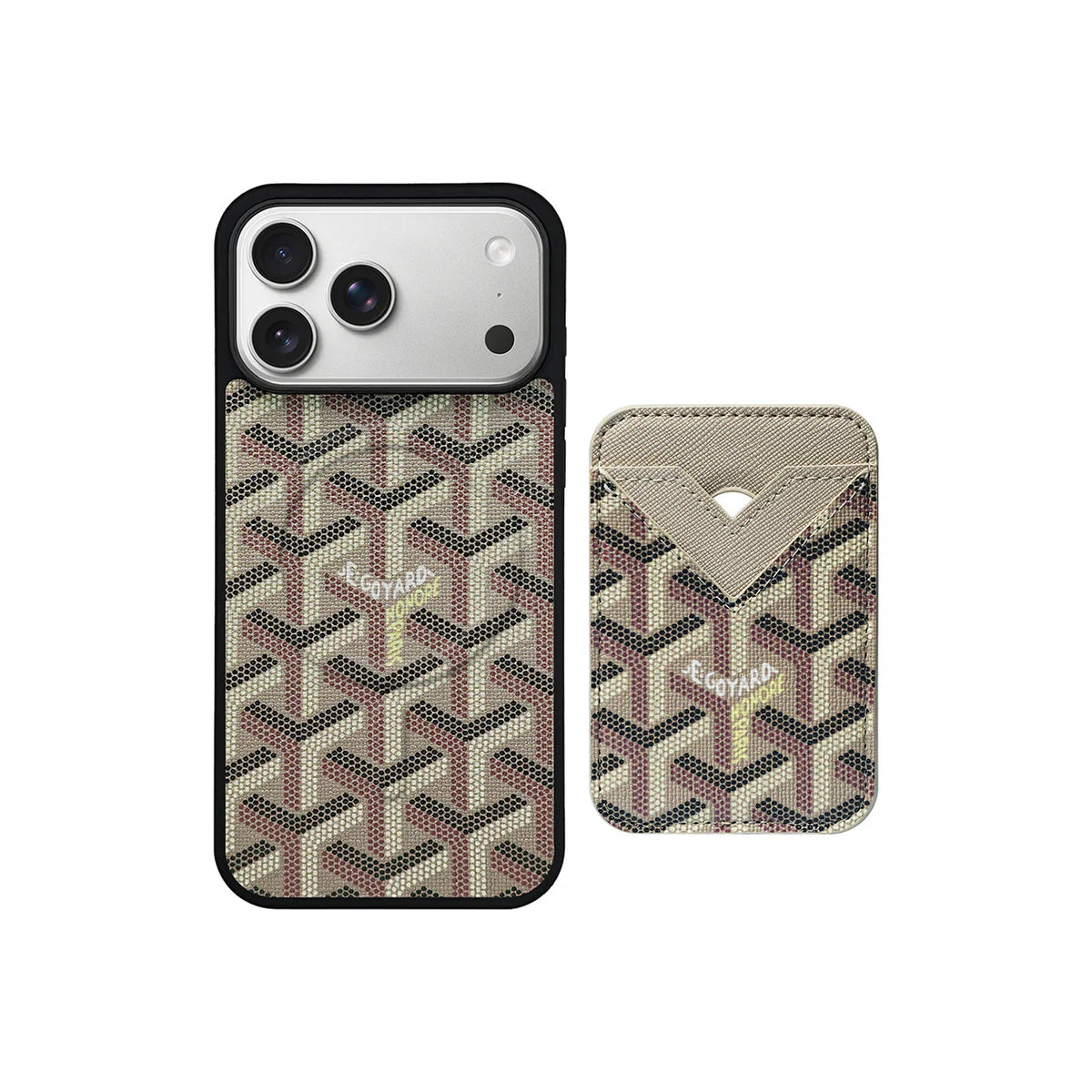 SET MAGSAFE CARDHOLDER GYD BEIGE